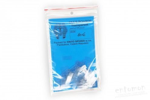 Прозрачные плашки для наклеивания насекомых Ento Sphinx